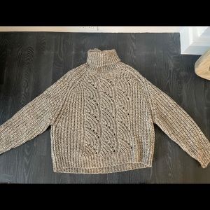 Ba&sh wool turtleneck sweater size medium